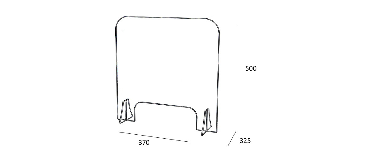 防飛沫防疫產(chǎn)品臺(tái)面亞克力隔離板適用于食堂餐廳