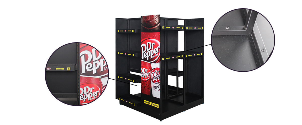 超市金屬柜臺飲料展示架飲料存儲飲料架 超市金屬柜臺飲料展示架飲料存儲飲料架