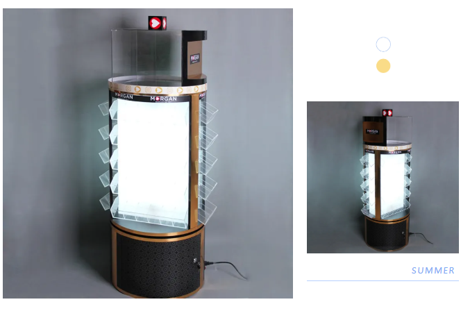 燈光就是展示架的靈魂所在！你知道如何正確的選擇帶燈光的展示架嗎？