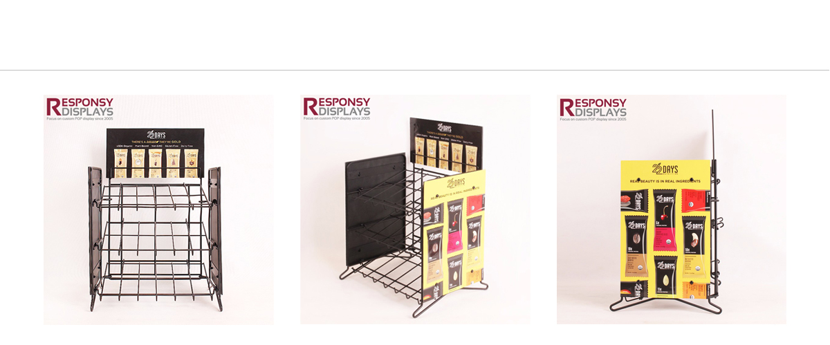 定制金屬線架糖果巧克力棒小吃POS柜臺(tái)展示架 廠家直銷