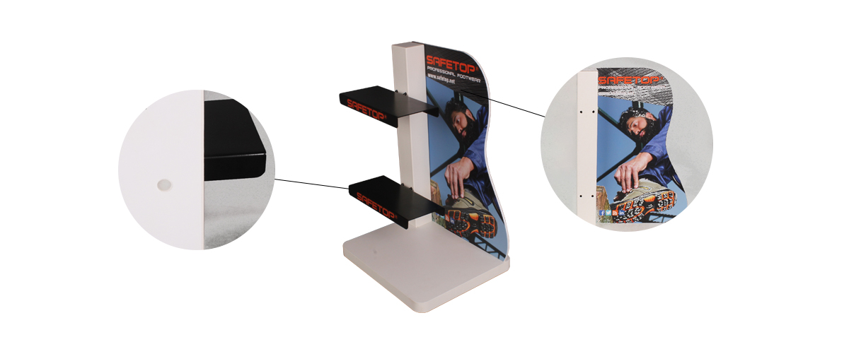 定制現(xiàn)代金屬柜臺運(yùn)動鞋攀巖靴展示架 工廠直銷 定制現(xiàn)代金屬柜臺運(yùn)動鞋攀巖靴展示架 工廠直銷